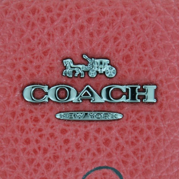 Coach Disney Minnie Mouse Wristlet - Red Leather - Picture 12 of 13